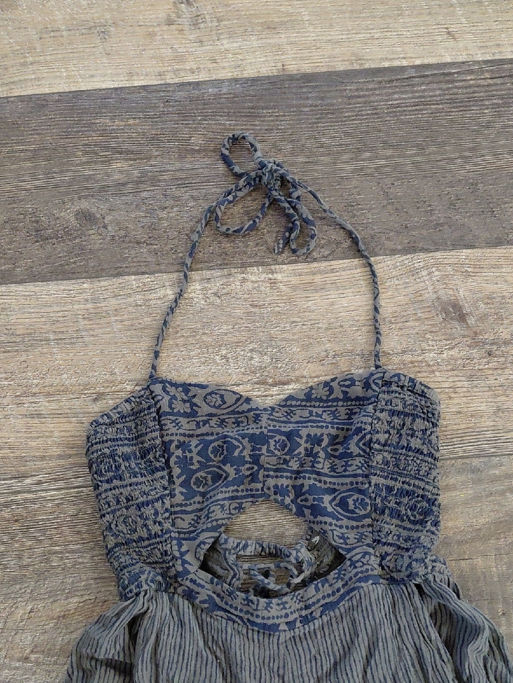 Free People Halter Top Romper - Picture 2 of 6